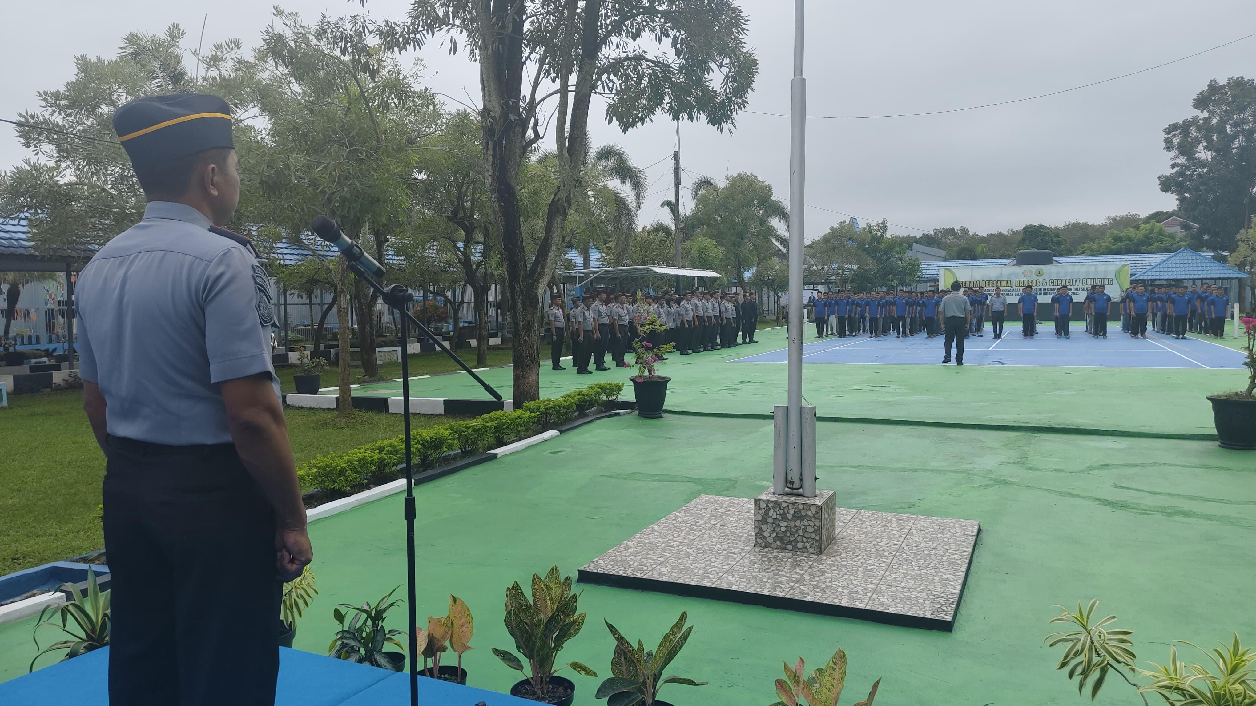 Lapas Narkotika Karang Intan Peringati Hari Lahir Pancasila 2025, Tanamkan Semangat Kebangsaan kepada Petugas dan Warga Binaan