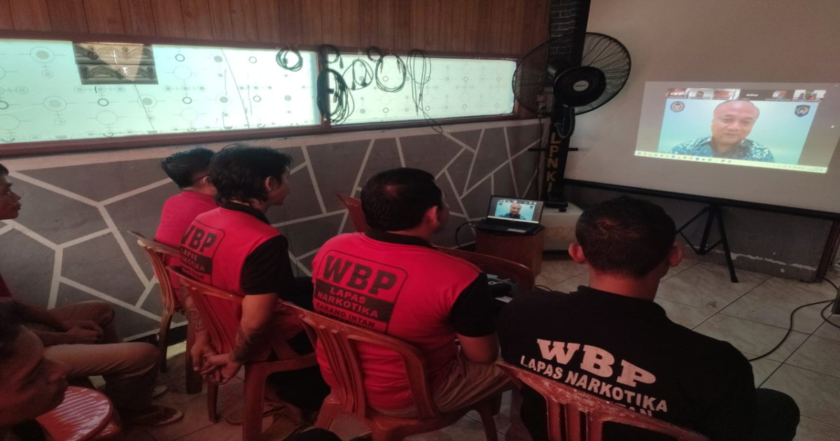 Maknai Iman di Balik Jeruji: WBP Nasrani Lapas Narkotika Karang Intan Ikuti Ibadah Kenaikan Kristus