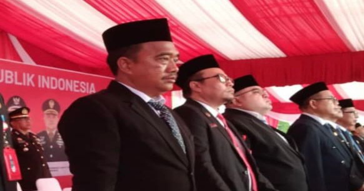 Lapas Narkotika Karang Intan Hadiri Upacara Peringatan HUT ke-80 RI di Martapura
