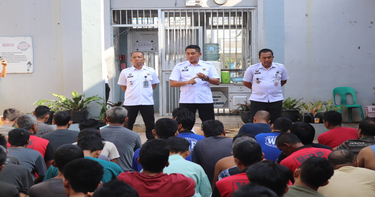 Perkuat Cegah Dini dan Kondusivitas, Lapas Narkotika Karang Intan Gelar Busapa serta Penggeledahan Kamar Hunian Warga Binaan
