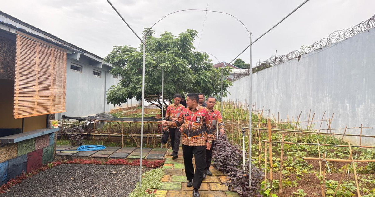 Kalapas Narkotika Karang Intan Tinjau WAE 2, Dorong Optimalisasi Program Ketahanan Pangan dan UMKM