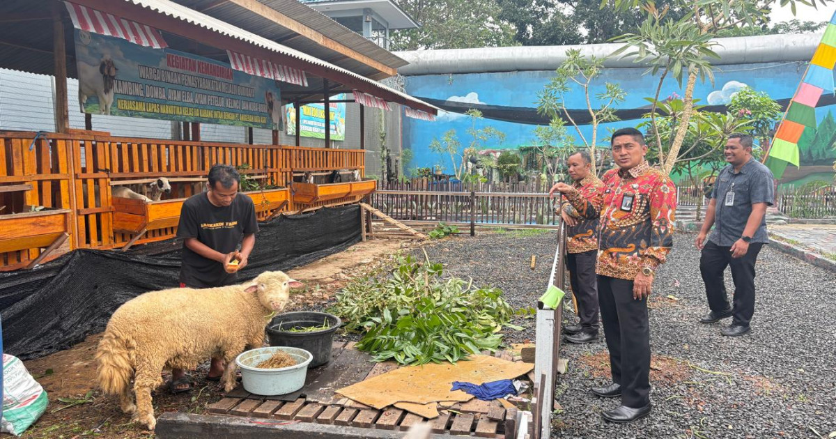 Mini Zoo Jadi Sarana Edukasi, Kalapas Narkotika Karang Intan Pastikan Pemeliharaan Satwa Berjalan Baik