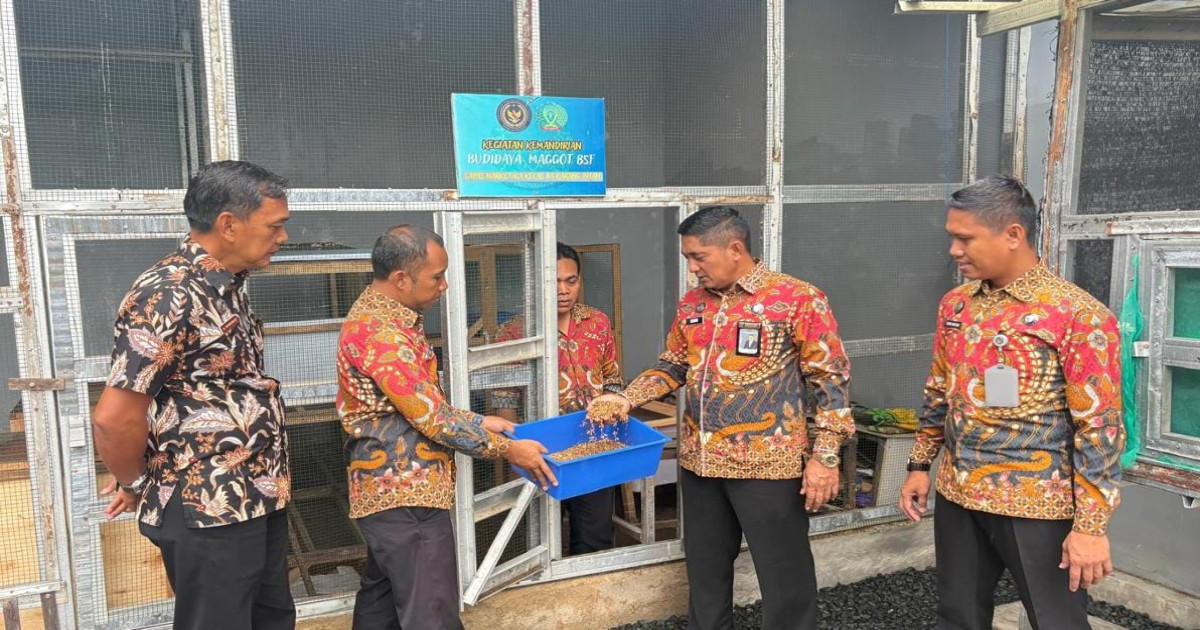 Transformasi Pembinaan, Kalapas Narkotika Karang Intan Tekankan Manfaat Budidaya Maggot sebagai Inovasi Ramah Lingkungan dan Sarana Kemandirian Warga Binaan