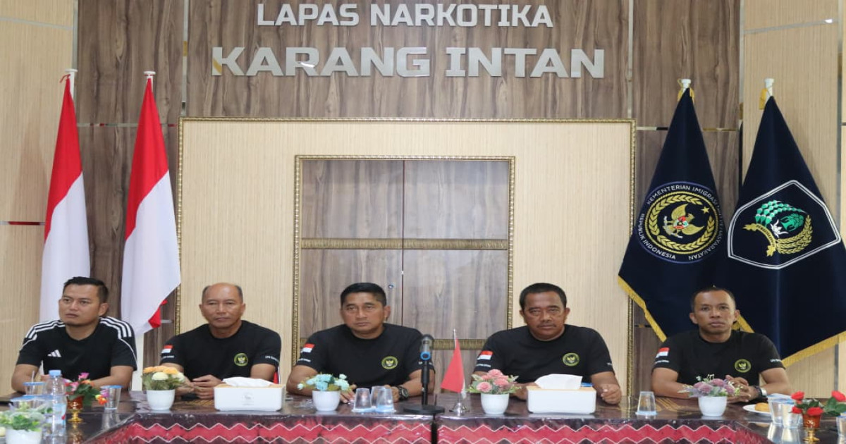 Pengarahan Direktur Jenderal Pemasyarakatan Lapas Narkotika Karang Intan Siap Implementasikan Arahan