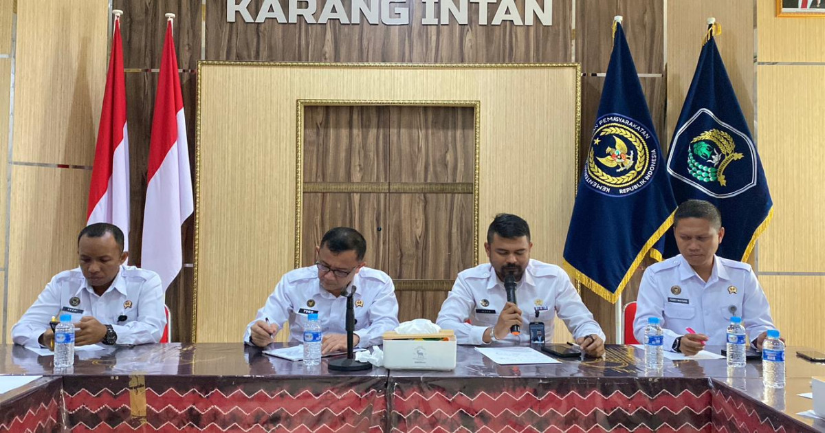 Kalapas Narkotika Karang Intan Tegaskan Penguatan Ketahanan Pangan dan Evaluasi Berkala Program Pembinaan Kemandirian